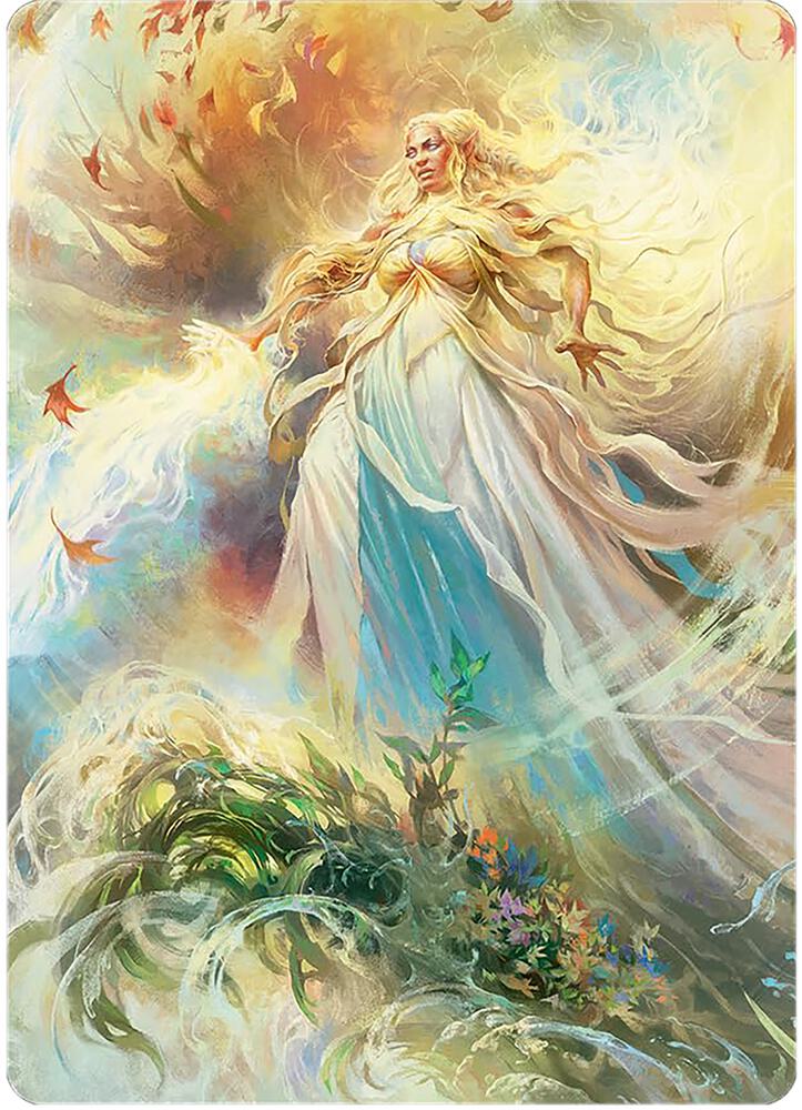 Galadriel, Light of Valinor Art Card (8) [Universes Beyond: The Lord of the Rings: Tales of Middle-earth Art Series]