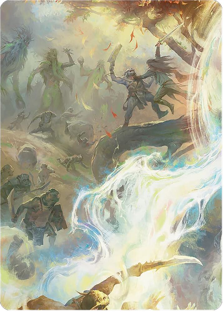 Arboreal Alliance Art Card (7) [Universes Beyond: The Lord of the Rings: Tales of Middle-earth Art Series]