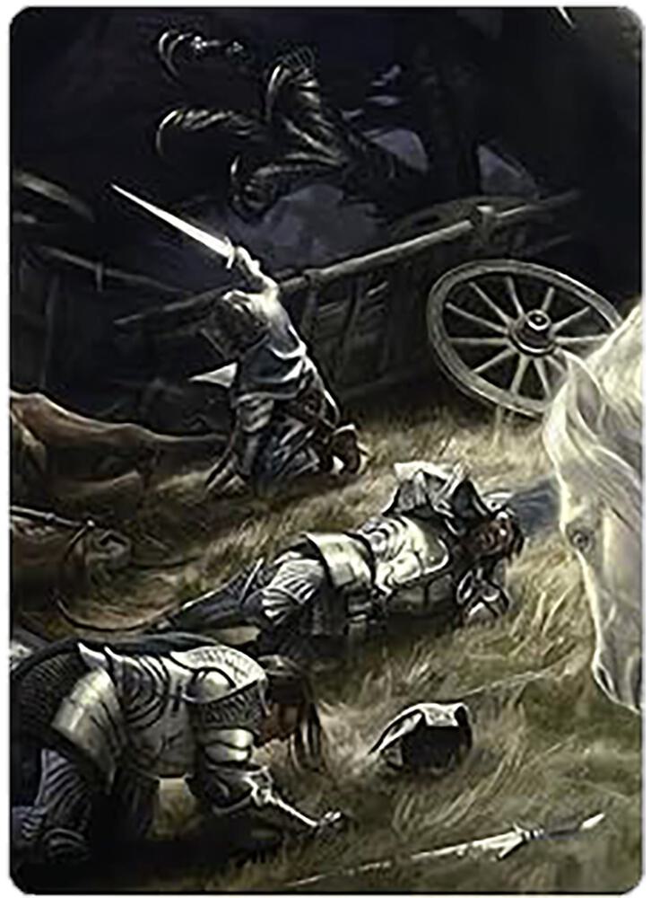 Courageous Resolve Art Card (16) [Universes Beyond: The Lord of the Rings: Tales of Middle-earth Art Series]