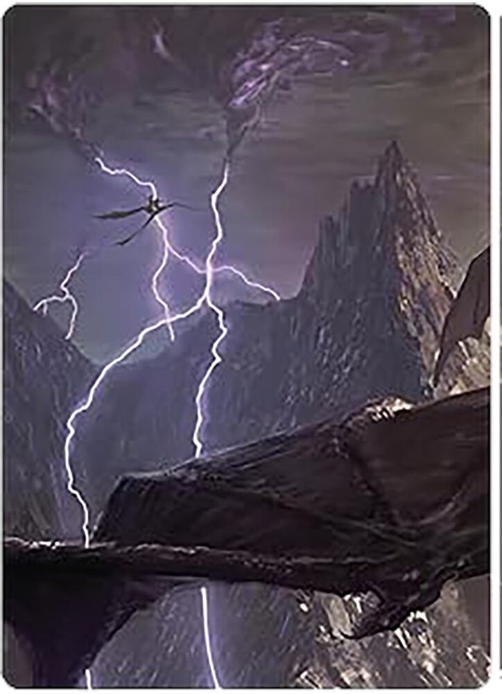 Call Forth the Tempest Art Card (19) [Universes Beyond: The Lord of the Rings: Tales of Middle-earth Art Series]