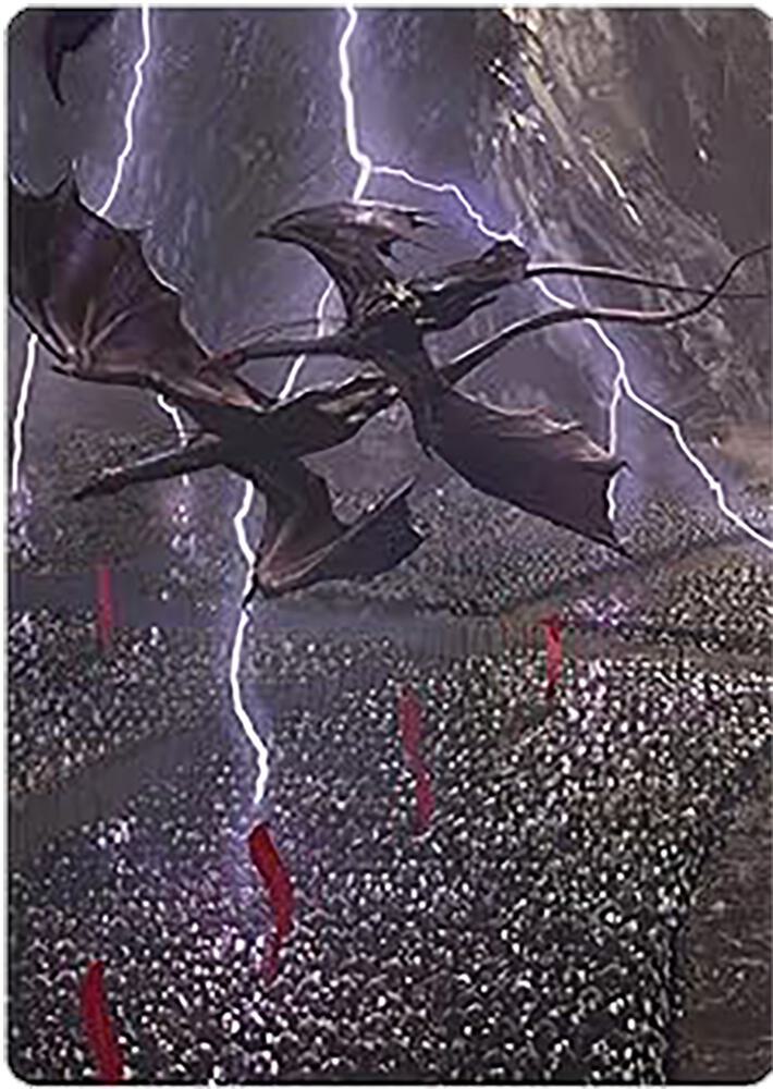 Mordor on the March Art Card (22) [Universes Beyond: The Lord of the Rings: Tales of Middle-earth Art Series]