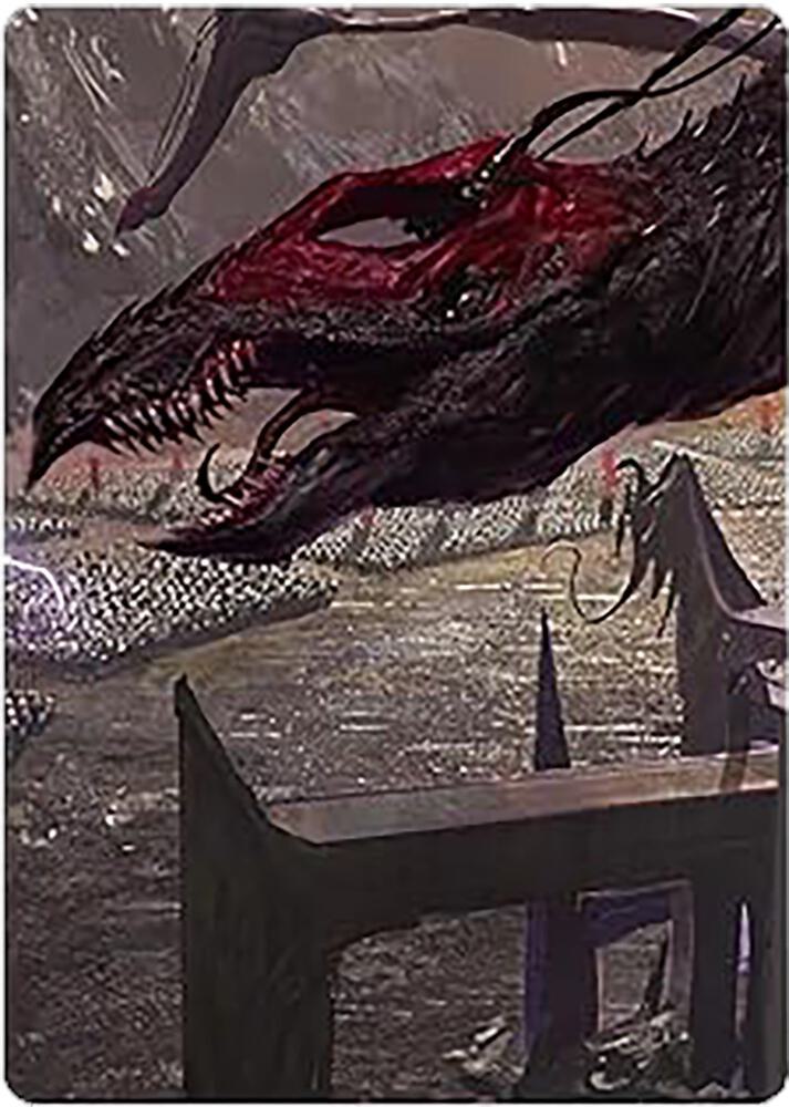 Fell Beast of Mordor Art Card (23) [Universes Beyond: The Lord of the Rings: Tales of Middle-earth Art Series]