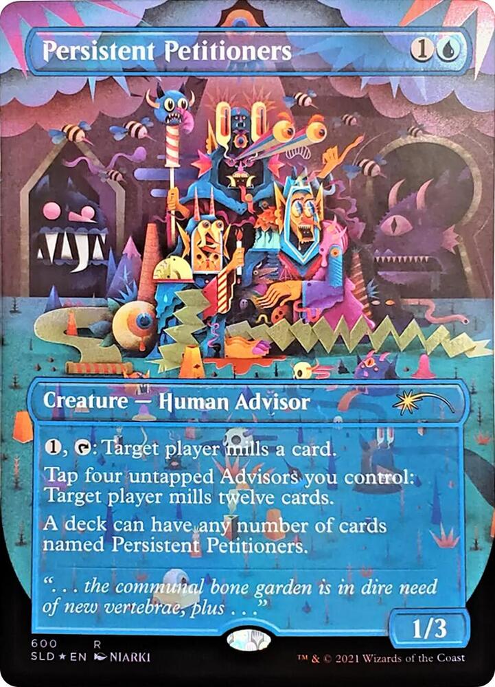 Persistent Petitioners (600) [Secret Lair Drop] [Borderless]