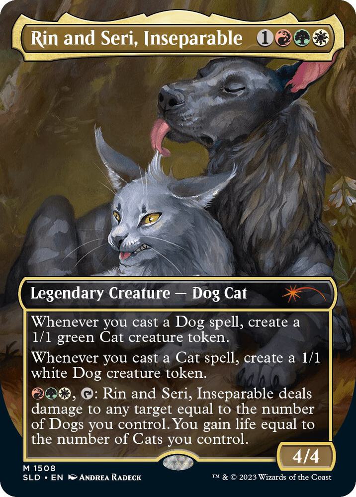 Rin and Seri, Inseparable (1508) [Secret Lair Drop] [Borderless]