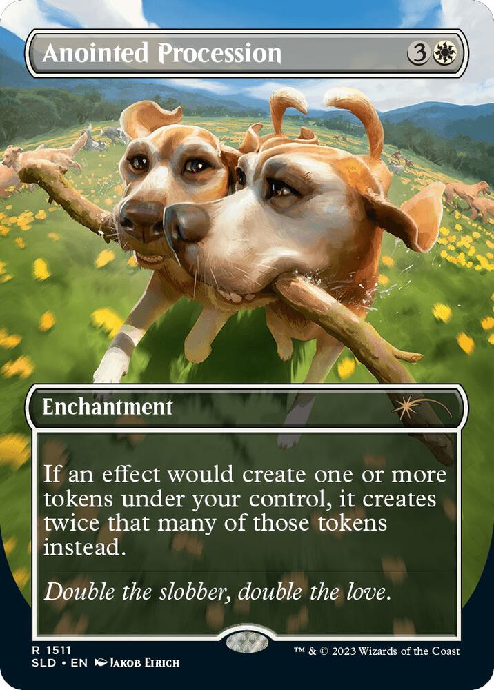 Anointed Procession (1511) [Secret Lair Drop] [Borderless]
