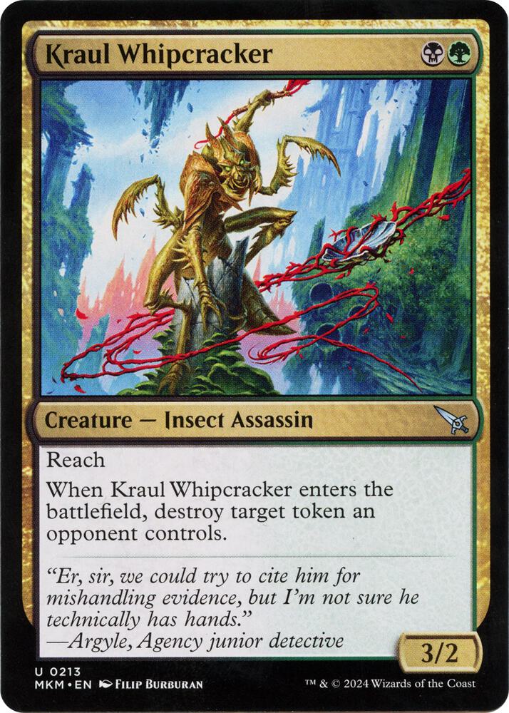 Kraul Whipcracker (a) (213) [Murders at Karlov Manor]