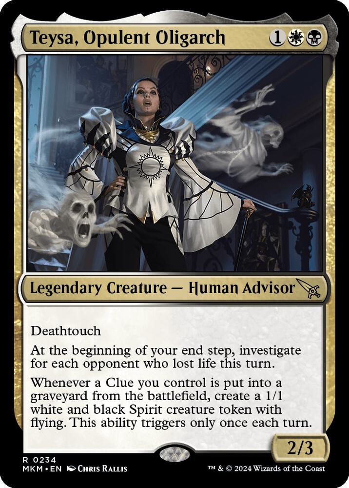 Teysa, Opulent Oligarch (234) [Murders at Karlov Manor]