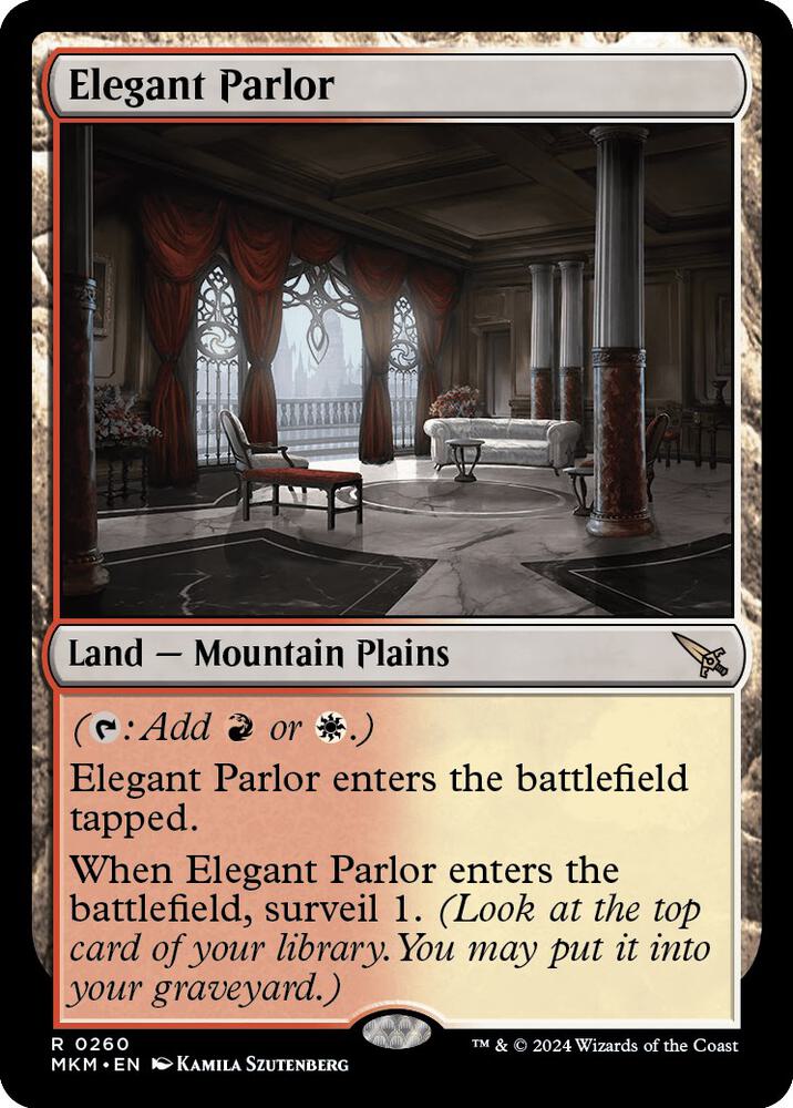 Elegant Parlor (260) [Murders at Karlov Manor]