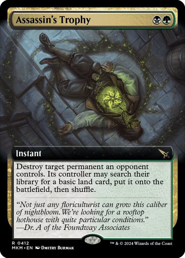 Assassin's Trophy (Extended Art) (412) [Murders at Karlov Manor] [Extended Art]