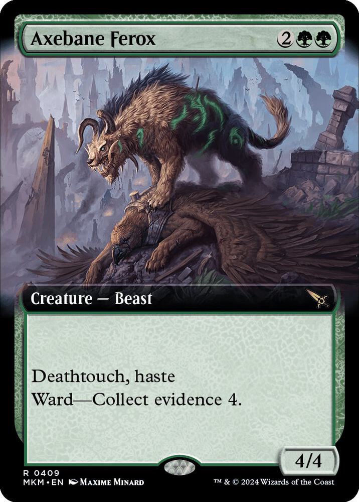 Axebane Ferox (Extended Art) (409) [Murders at Karlov Manor] [Extended Art]