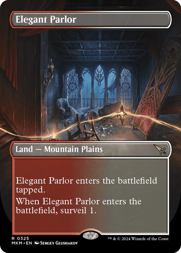 Elegant Parlor (Borderless) (325) [Murders at Karlov Manor] [Borderless]