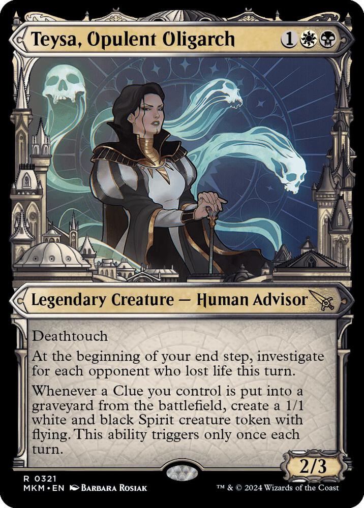Teysa, Opulent Oligarch (Showcase) (0321) [Murders at Karlov Manor] [Showcase]