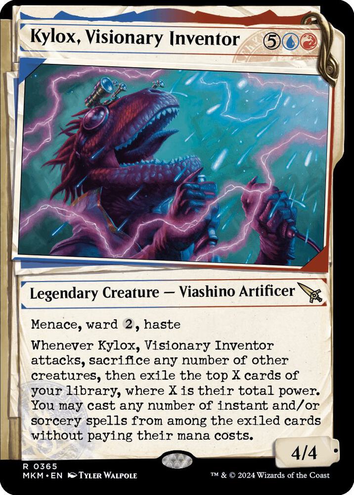 Kylox, Visionary Inventor (Showcase) (365) [Murders at Karlov Manor] [Showcase]
