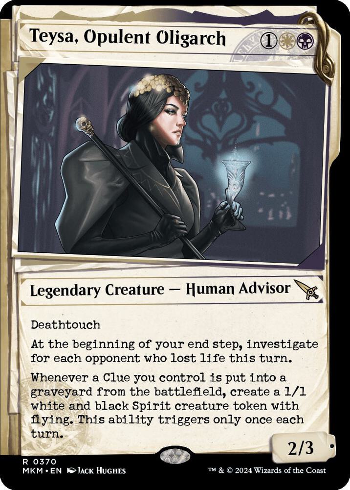 Teysa, Opulent Oligarch (Showcase) (0370) [Murders at Karlov Manor] [Showcase]