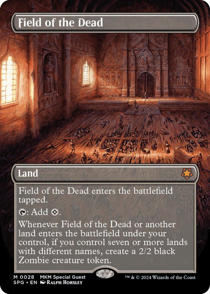 Field of the Dead (Borderless) (28) [Special Guests] [Borderless]