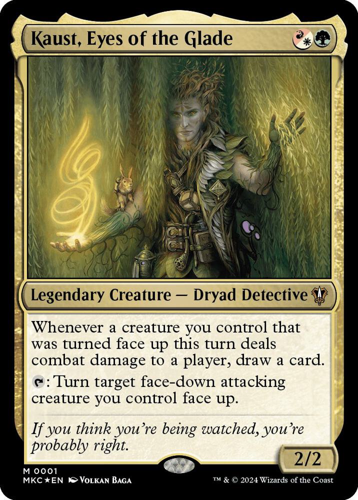 Kaust, Eyes of the Glade (1) [Murders at Karlov Manor Commander]