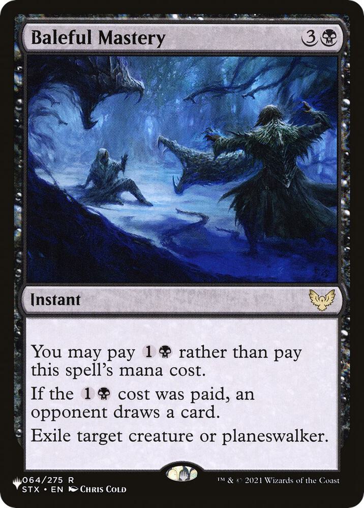 Baleful Mastery (064/275) [The List]