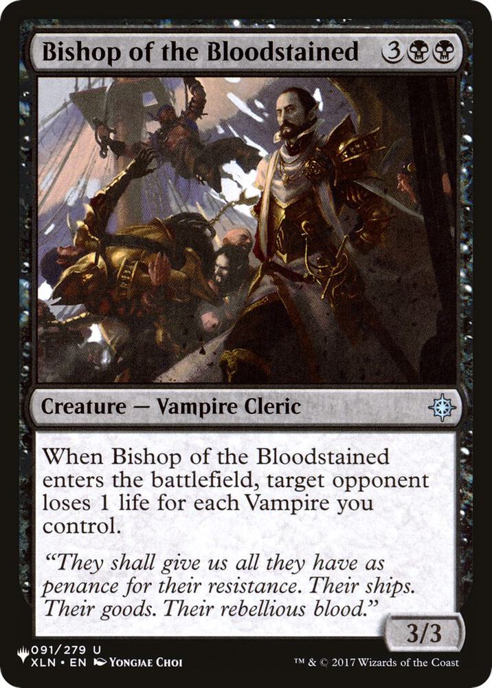 Bishop of the Bloodstained (091/279) [The List]