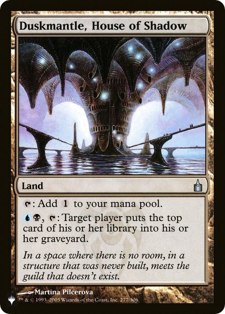 Duskmantle, House of Shadow (277/306) [The List]