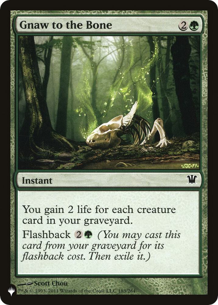 Gnaw to the Bone (183/264) [The List]