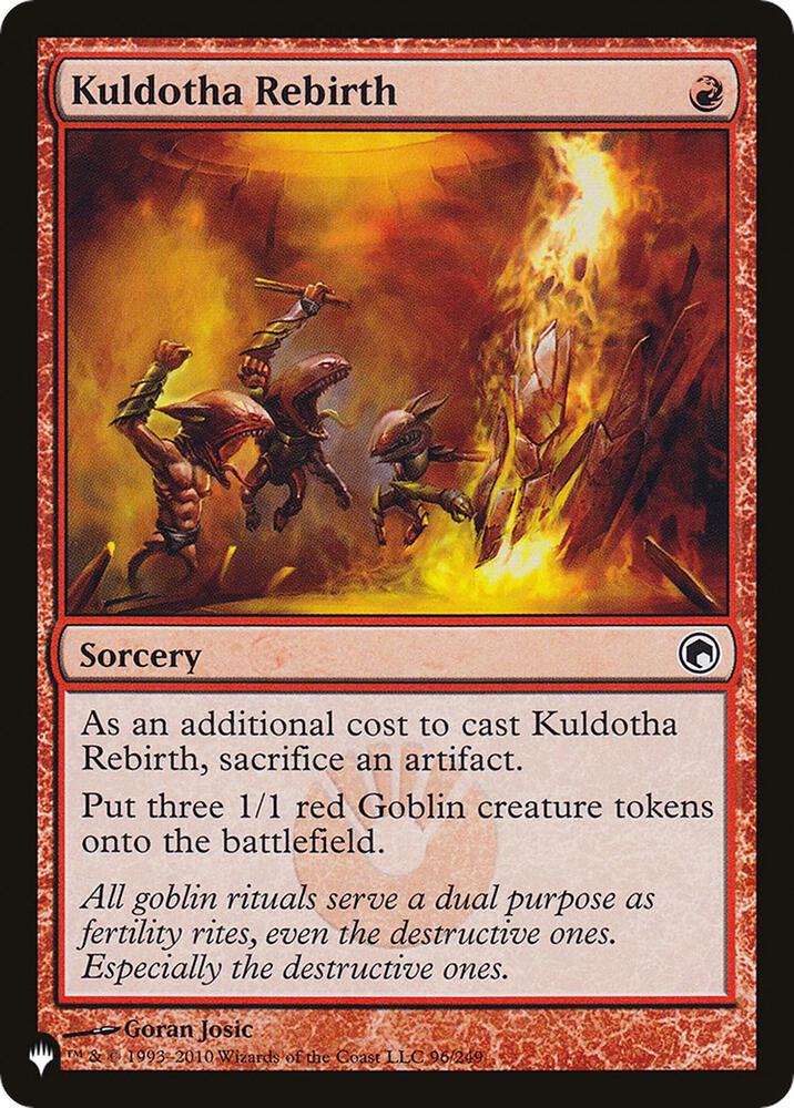 Kuldotha Rebirth (96/249) [The List]