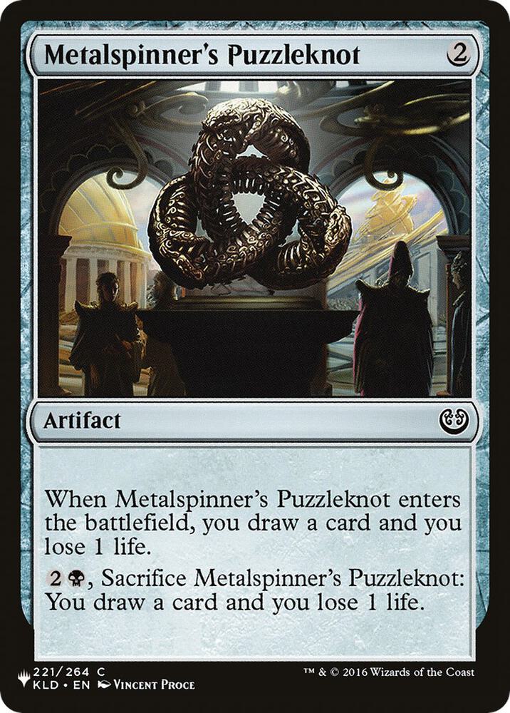 Metalspinner's Puzzleknot (221/264) [The List]