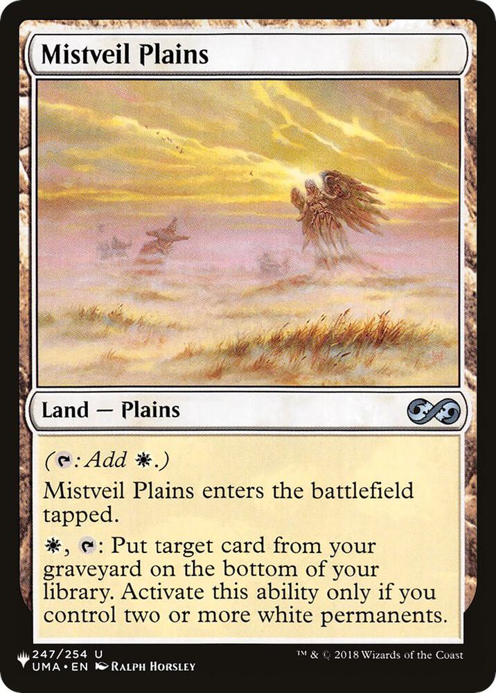 Mistveil Plains (247/254) [The List]