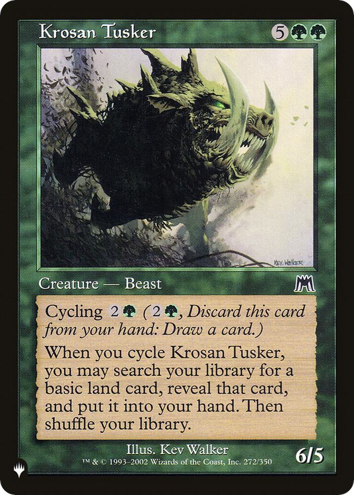 Krosan Tusker (ONS) (272/350) [The List]