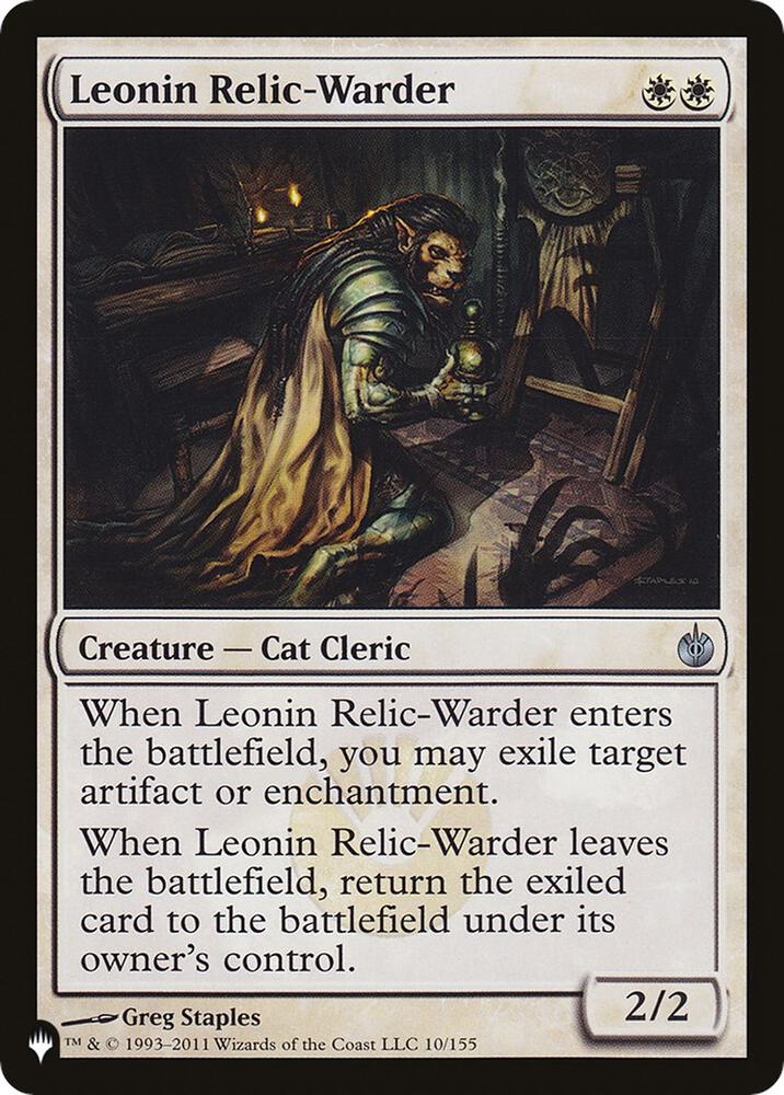 Leonin Relic-Warder (MBS) (10/155) [The List]
