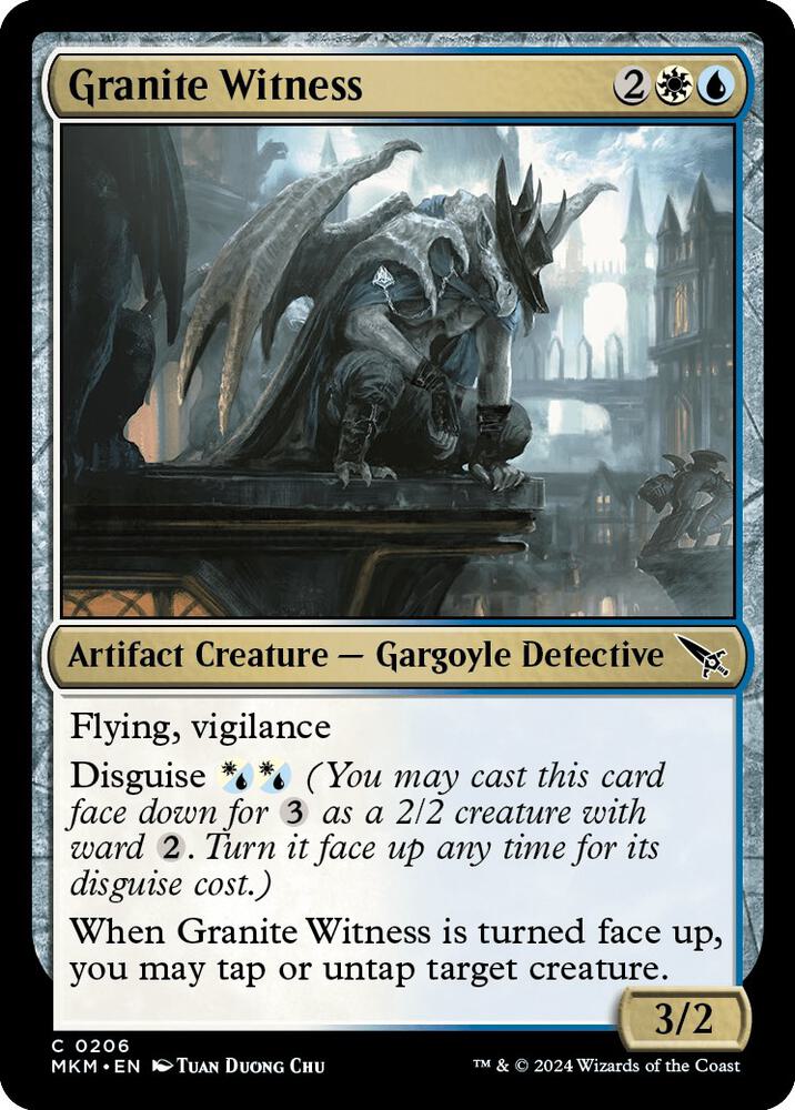 Granite Witness (206) [Murders at Karlov Manor]