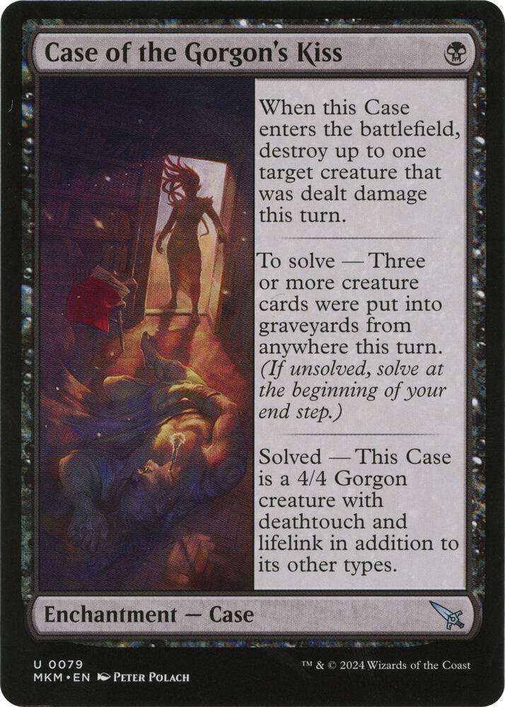 Case of the Gorgon's Kiss (a) (79) [Murders at Karlov Manor]
