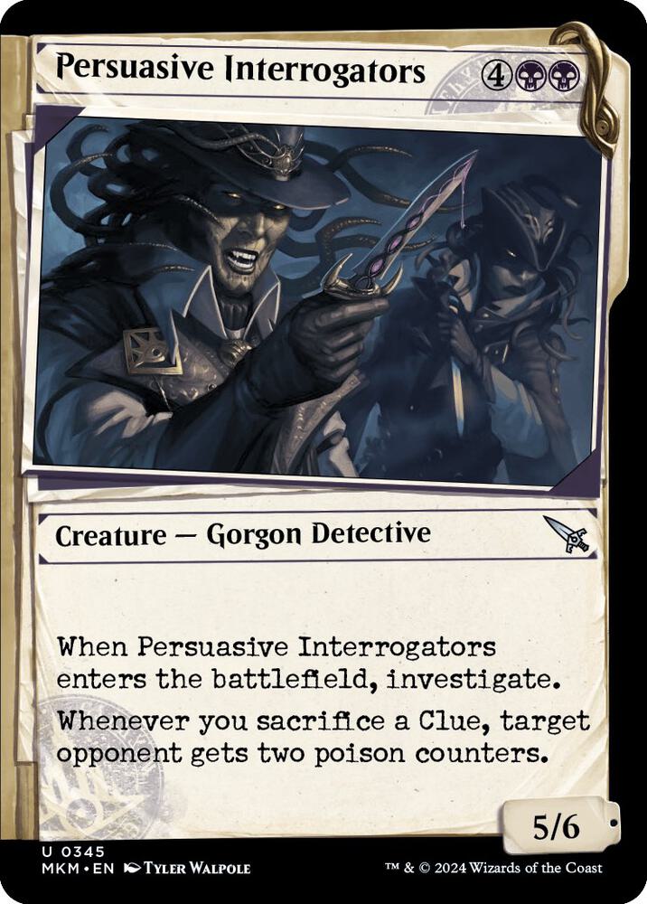 Persuasive Interrogators (Showcase) (345) [Murders at Karlov Manor] [Showcase]