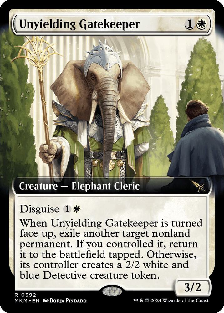 Unyielding Gatekeeper (Extended Art) (392) [Murders at Karlov Manor] [Extended Art]