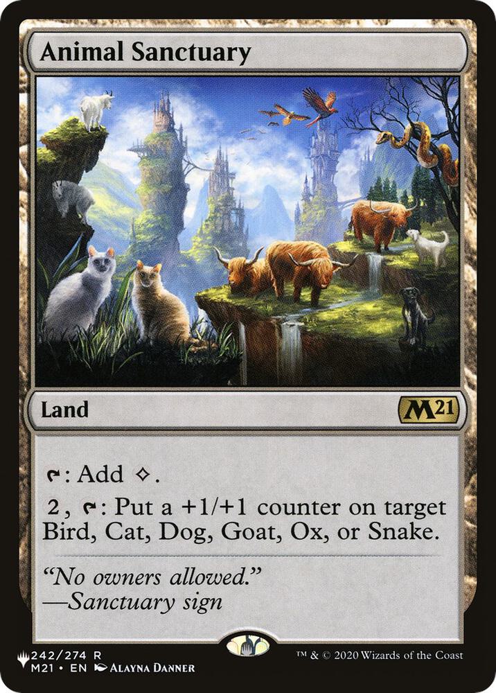 Animal Sanctuary (242/274) [The List]