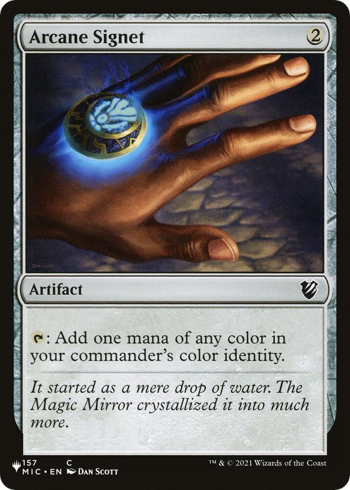 Arcane Signet (MIC) (157/038) [The List]