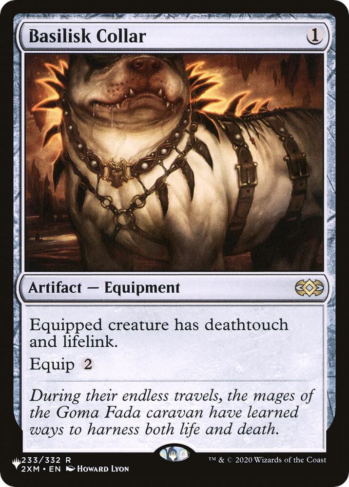 Basilisk Collar (2XM) (233/332) [The List]