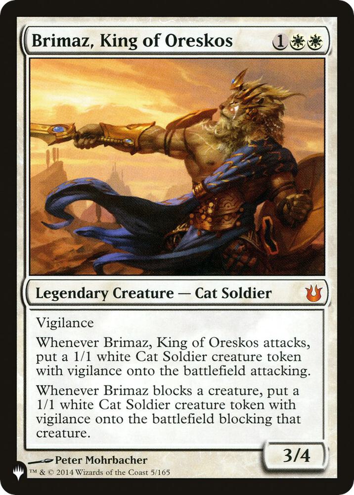 Brimaz, King of Oreskos (5/165) [The List]