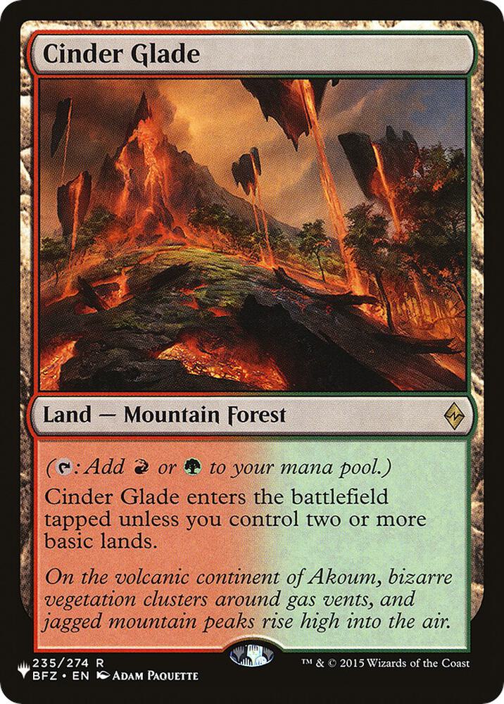 Cinder Glade (235/274) [The List]
