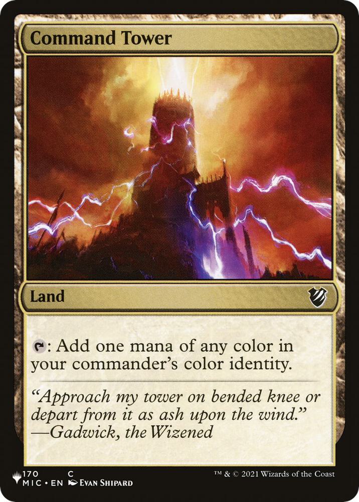 Command Tower (MIC) (170/038) [The List]
