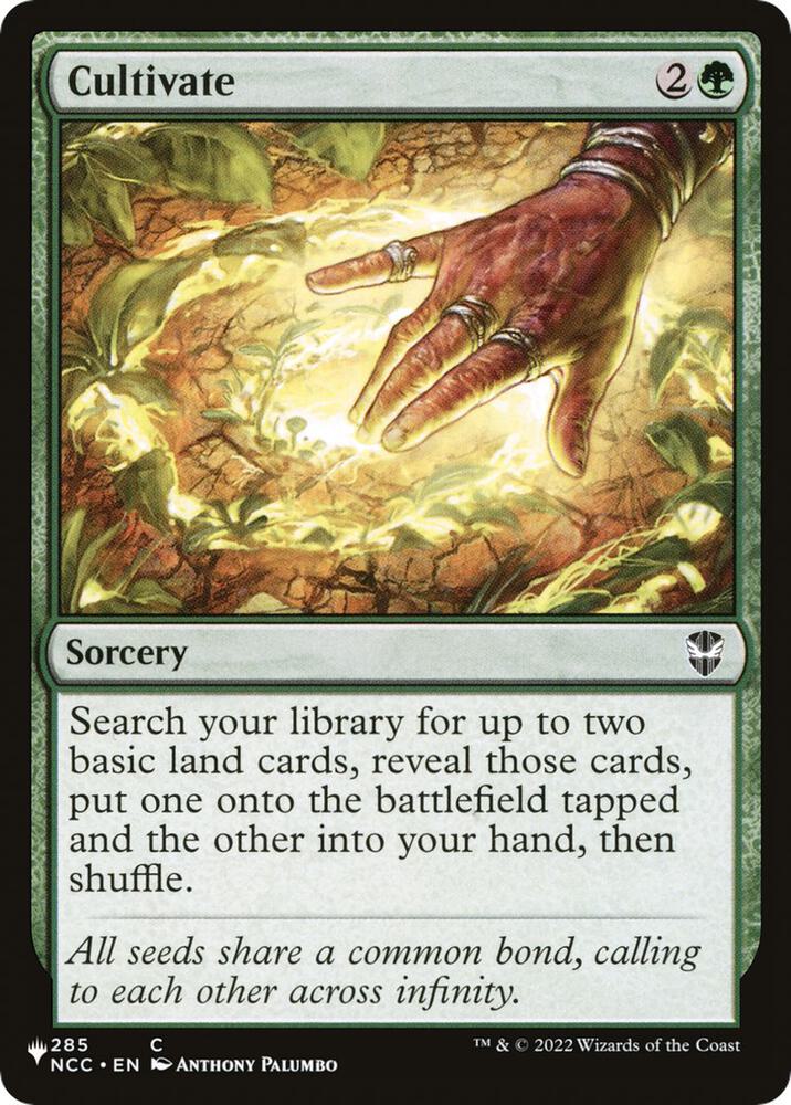 Cultivate (NCC) (285/093) [The List]
