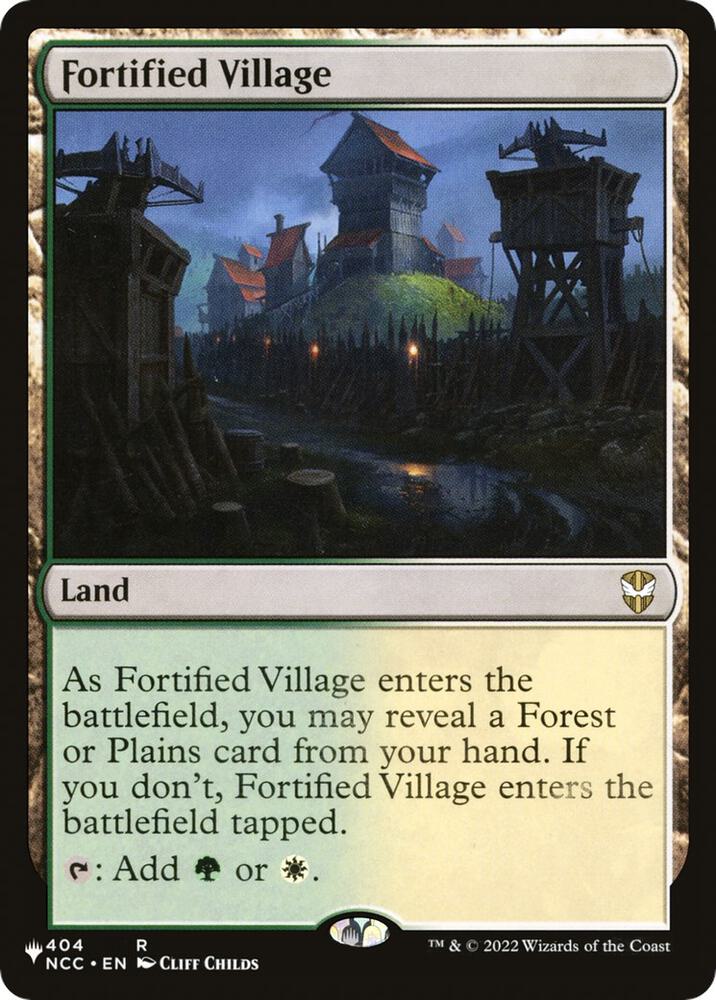 Fortified Village (404/093) [The List]