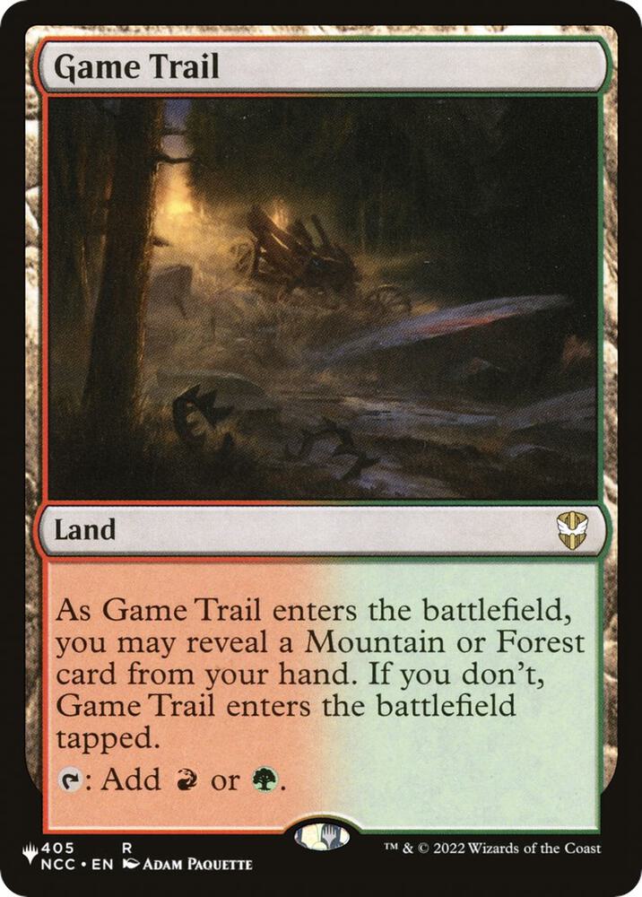 Game Trail (405/093) [The List]