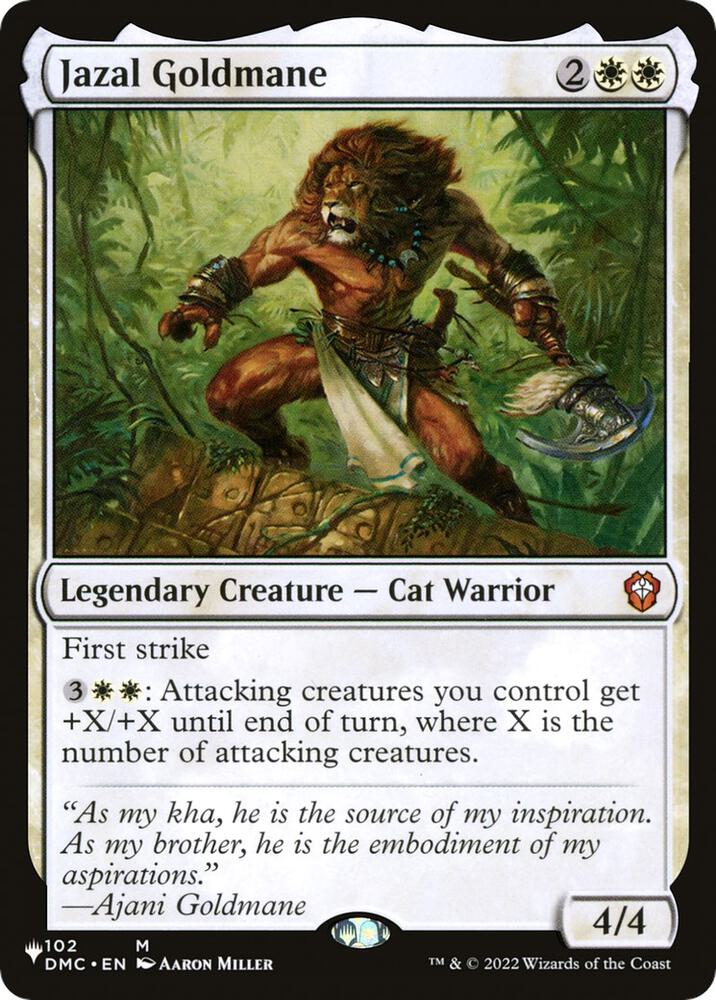 Jazal Goldmane (102/048) [The List]