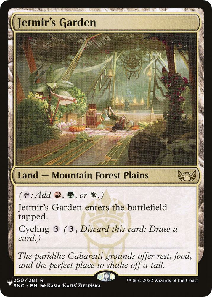 Jetmir's Garden (250/281) [The List]
