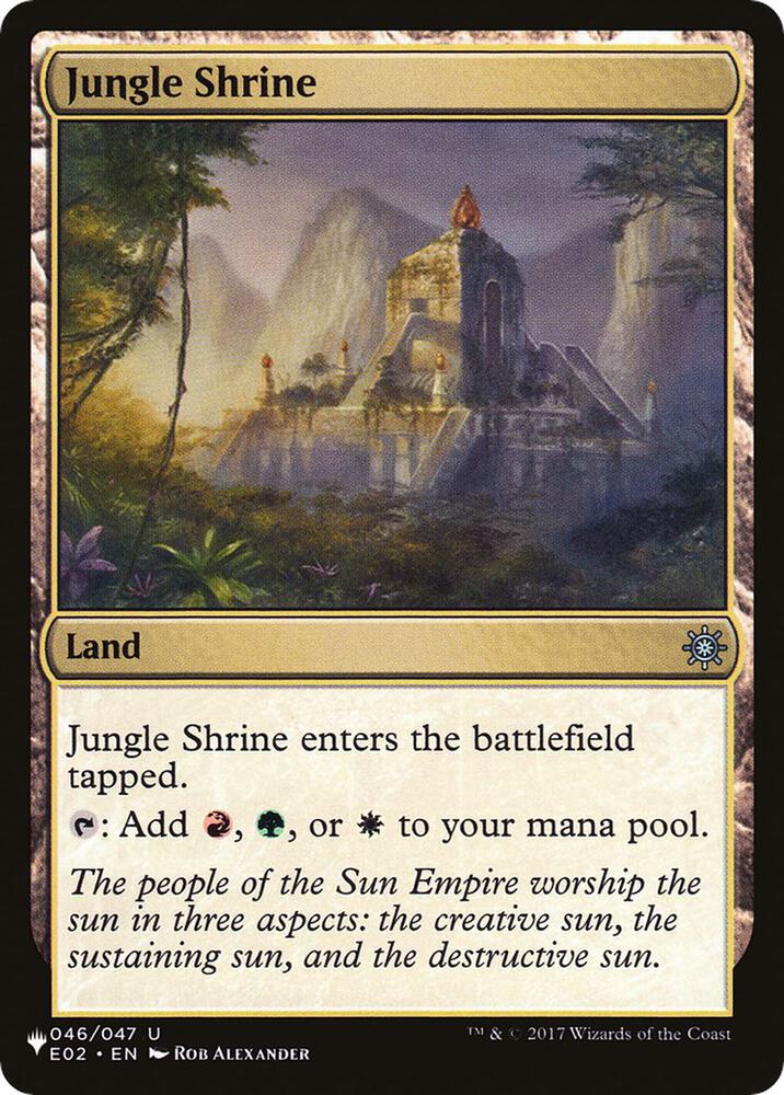 Jungle Shrine (E02) (046/047) [The List]