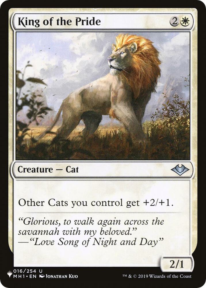 King of the Pride (016/254) [The List]