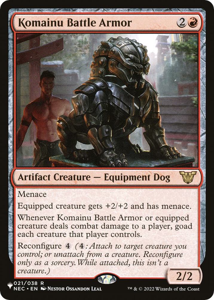 Komainu Battle Armor (021/038) [The List]