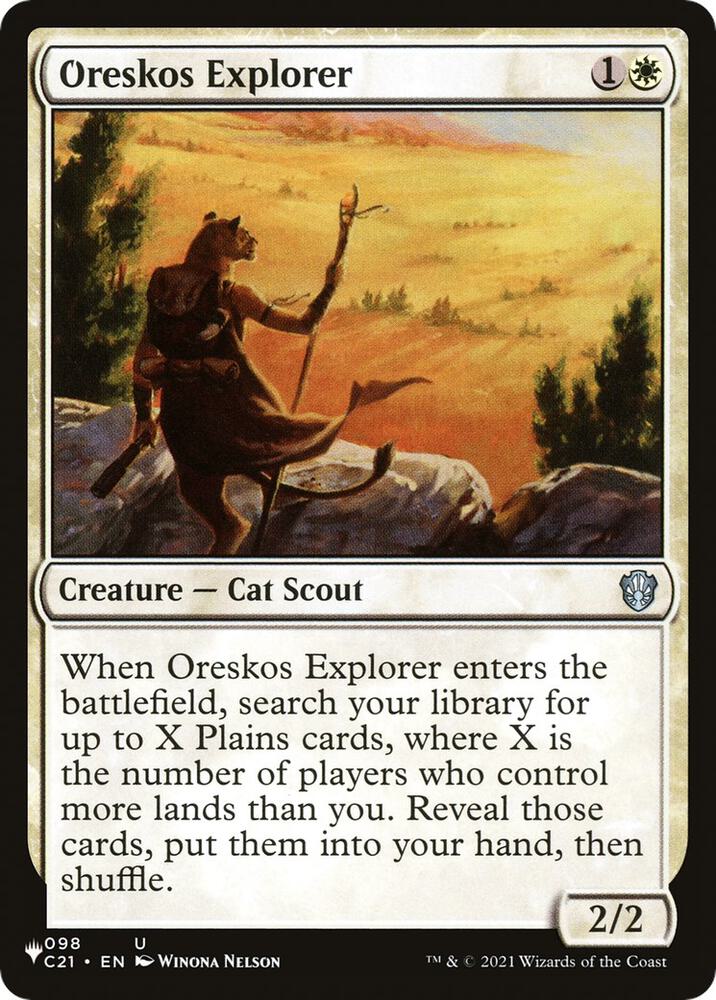 Oreskos Explorer (098/081) [The List]