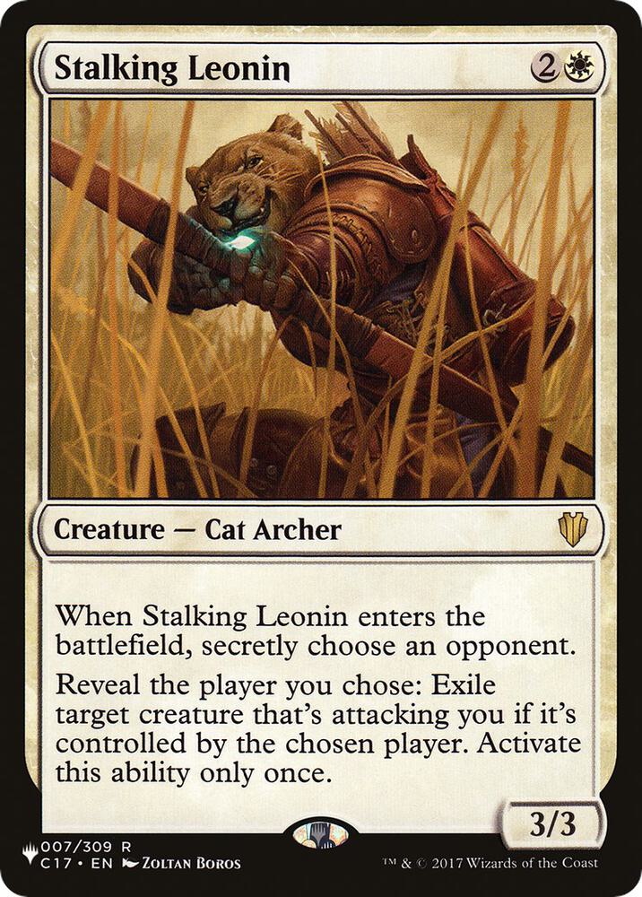 Stalking Leonin (007/309) [The List]
