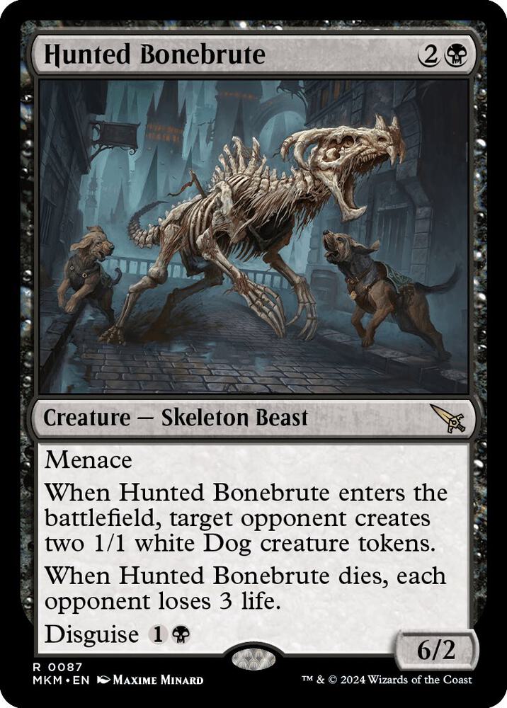 Hunted Bonebrute (87) [Murders at Karlov Manor]